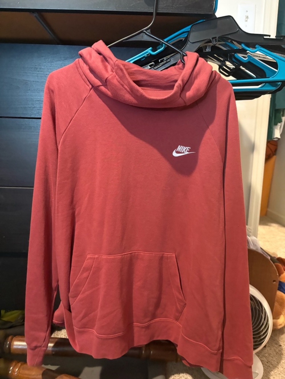 Nike Rust Red Crewneck Sweatshirt